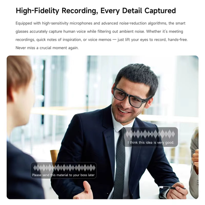 8K AI Smart Camera Glasses Chat Gpt Multifunctional Touch Sport Sunglasses Bluetooth Calling Music Player Photochromic