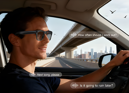 Gafas multifuncionales 8K con IA