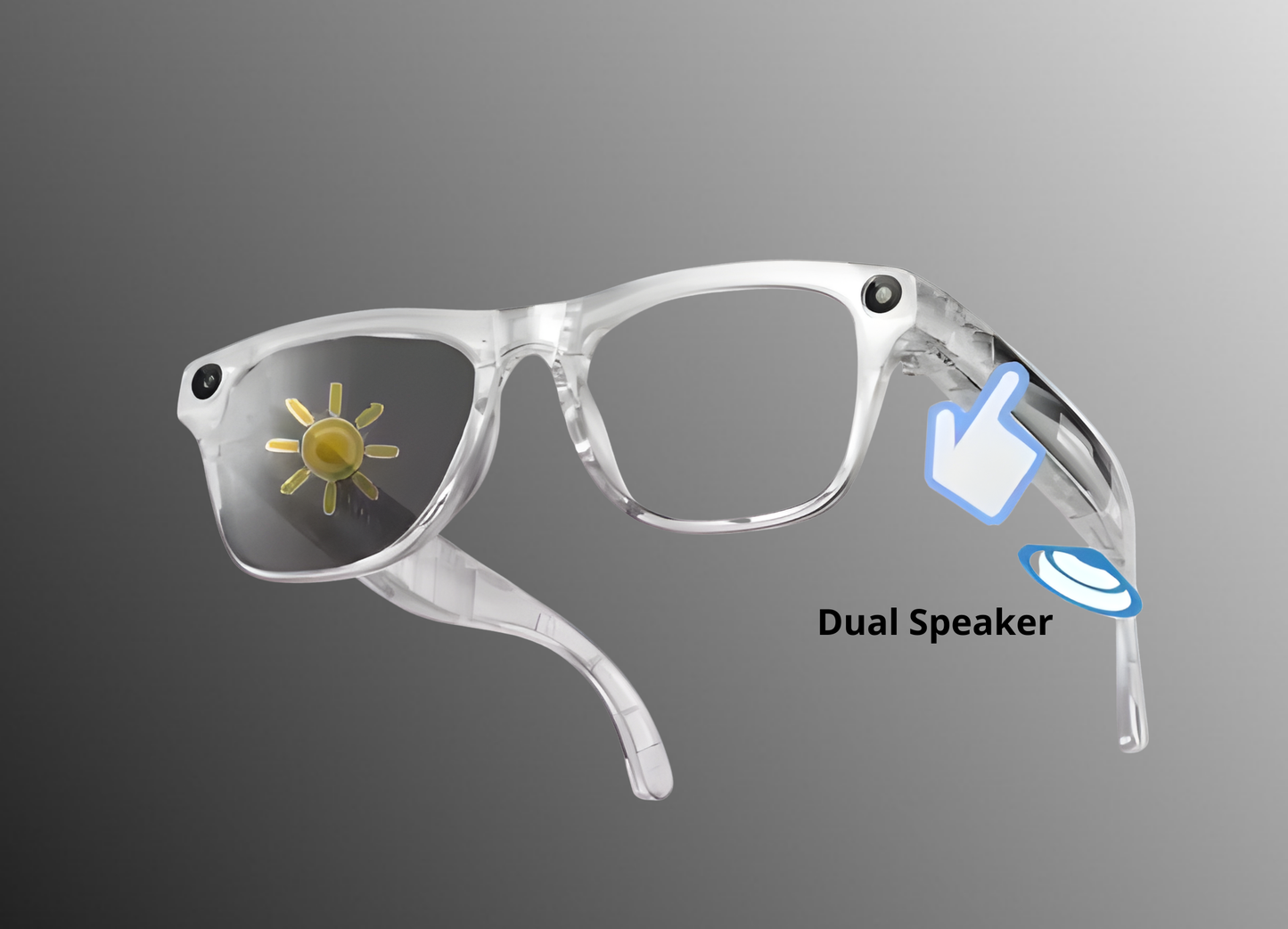 Gafas multifuncionales 8K con IA